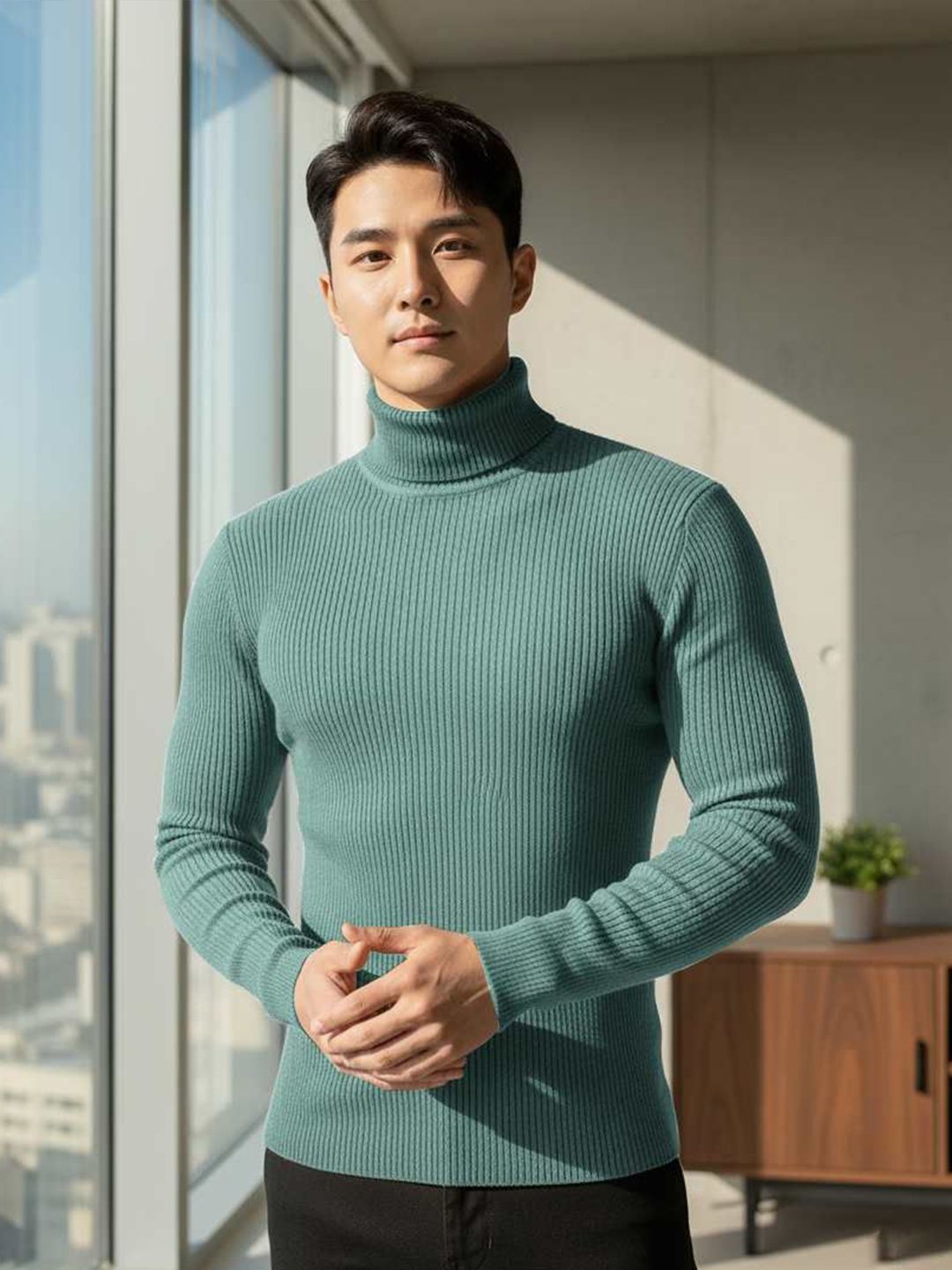 fashlook Men Solid Sweaters
