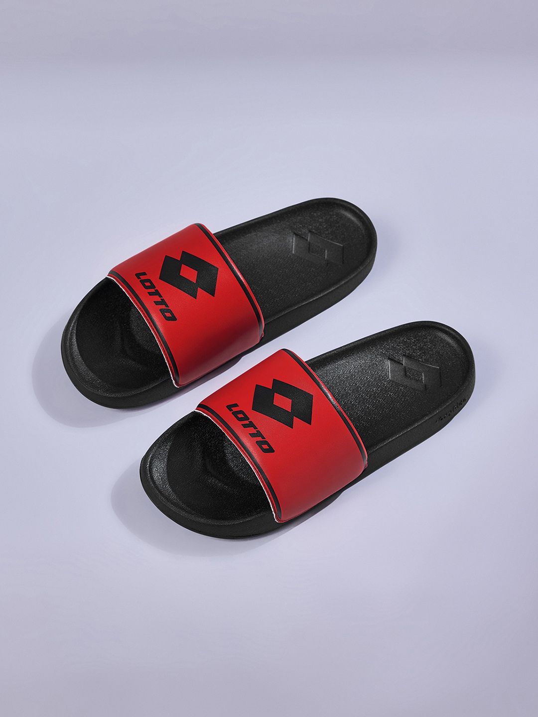Lotto Men Midway Black Slides