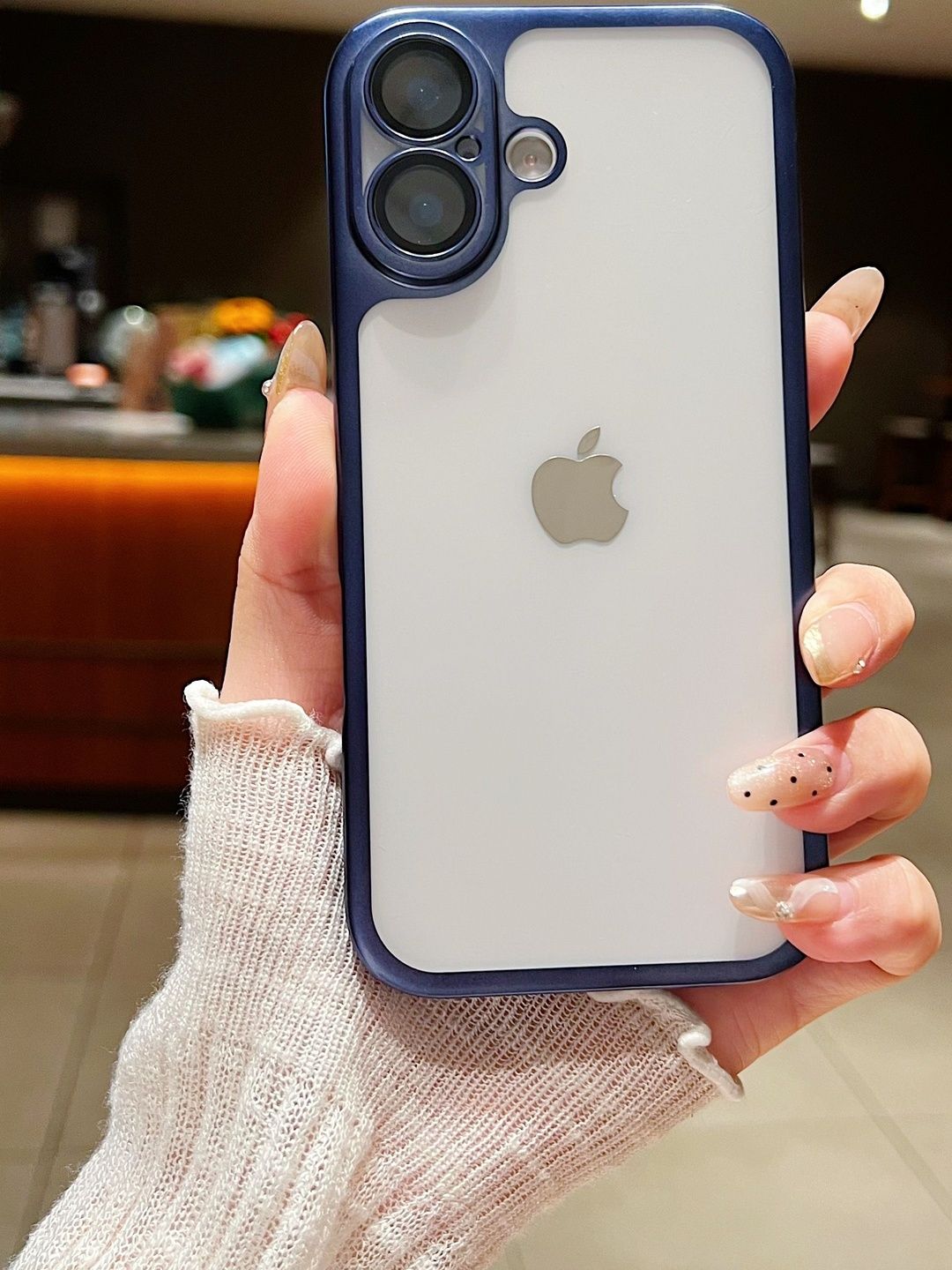 Luxury Kase Hybrid Frosted Clear Case Matte Hard Back Cover