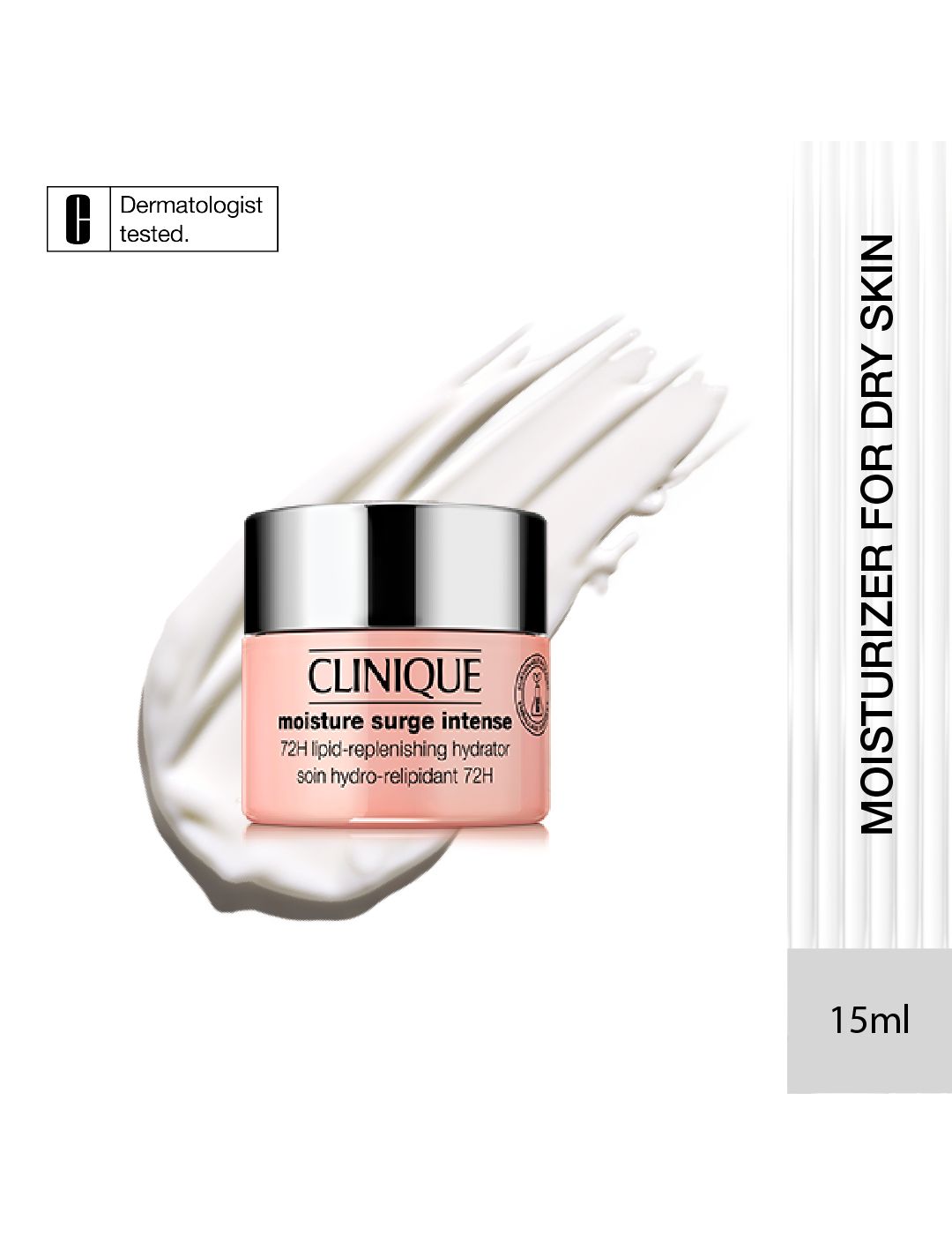 Clinique Moisture Surge Intense 72H Lipid-Replenishing Hydrator Mini Face Moisturizer 15ml