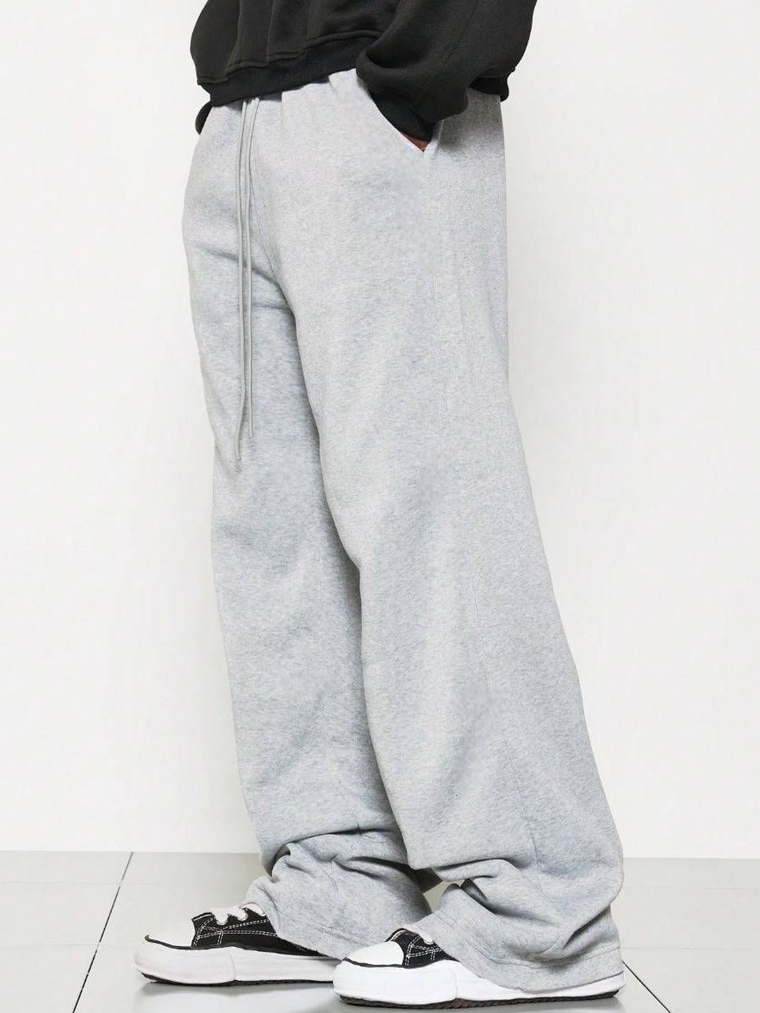GROOFINGS Men Relaxed Easy Wash Trousers
