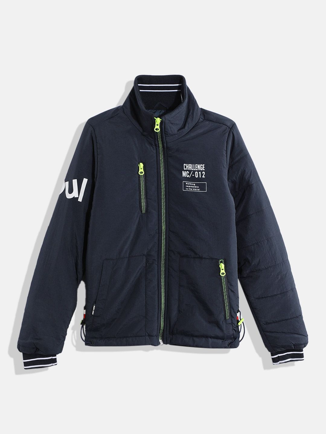 Monte Carlo Boys Typography Padded Jacket