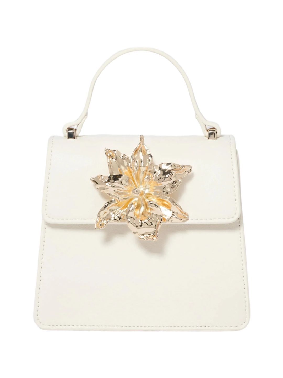 Forever New Maria Solid Structured Sling Bag