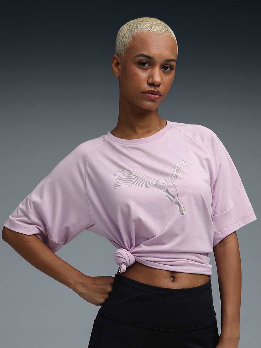 Puma EVOSTRIPE Women's Relaxed Graphic Tshirt