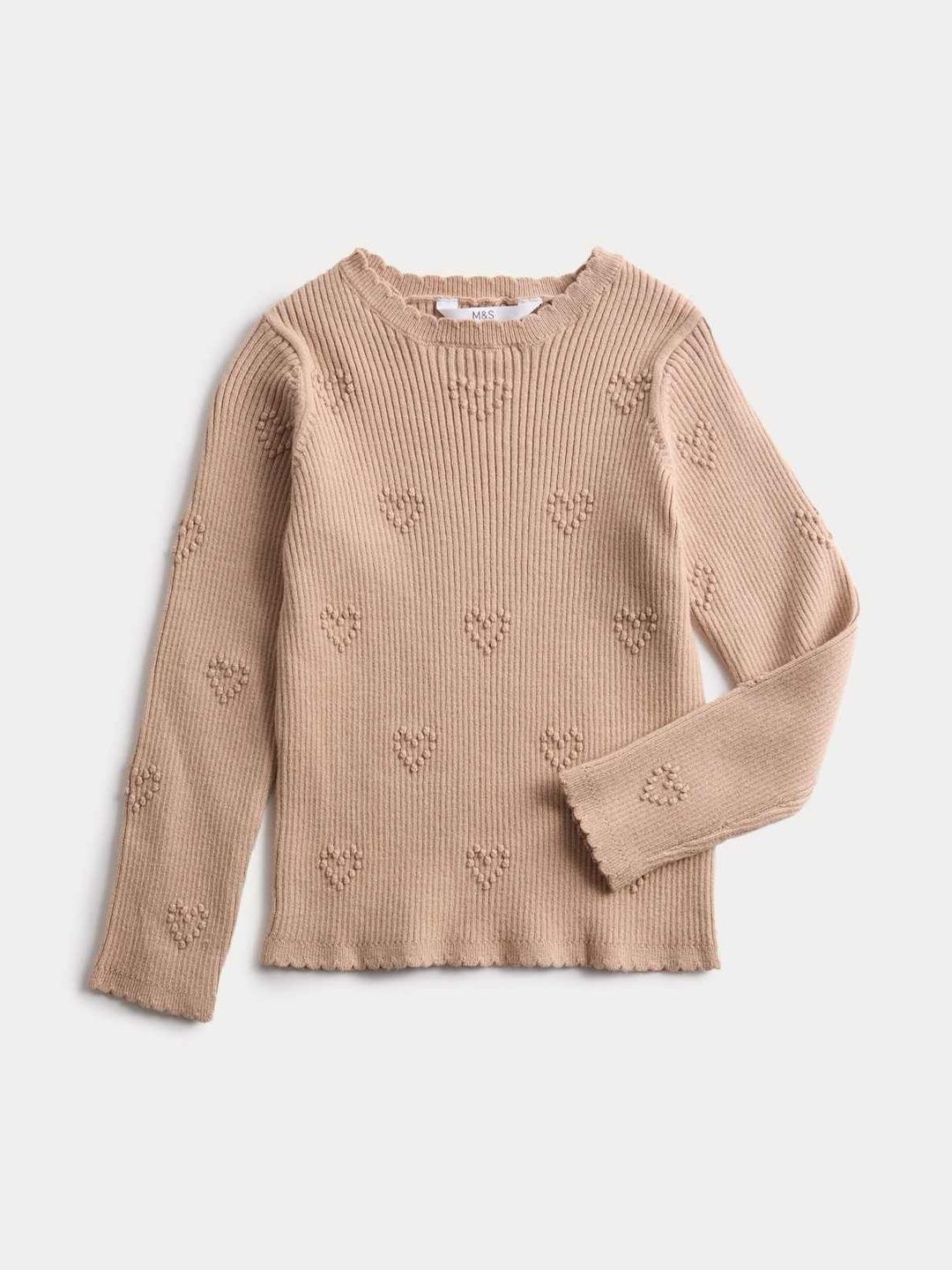Heart Knitted Top
