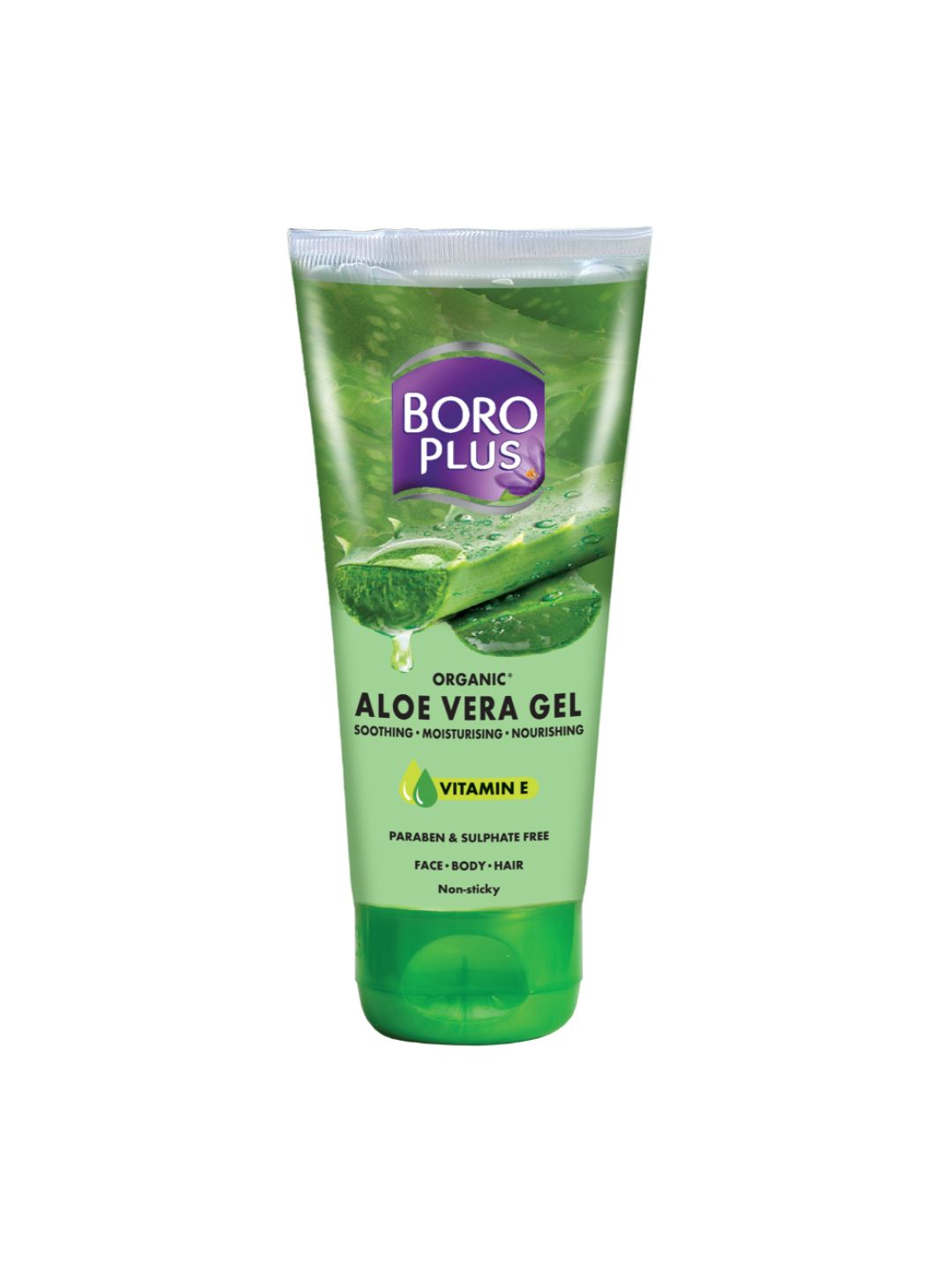 BOROPLUS Organic Aloe Vera Gel With Vitamin E For Skin & Hairs - 250ml