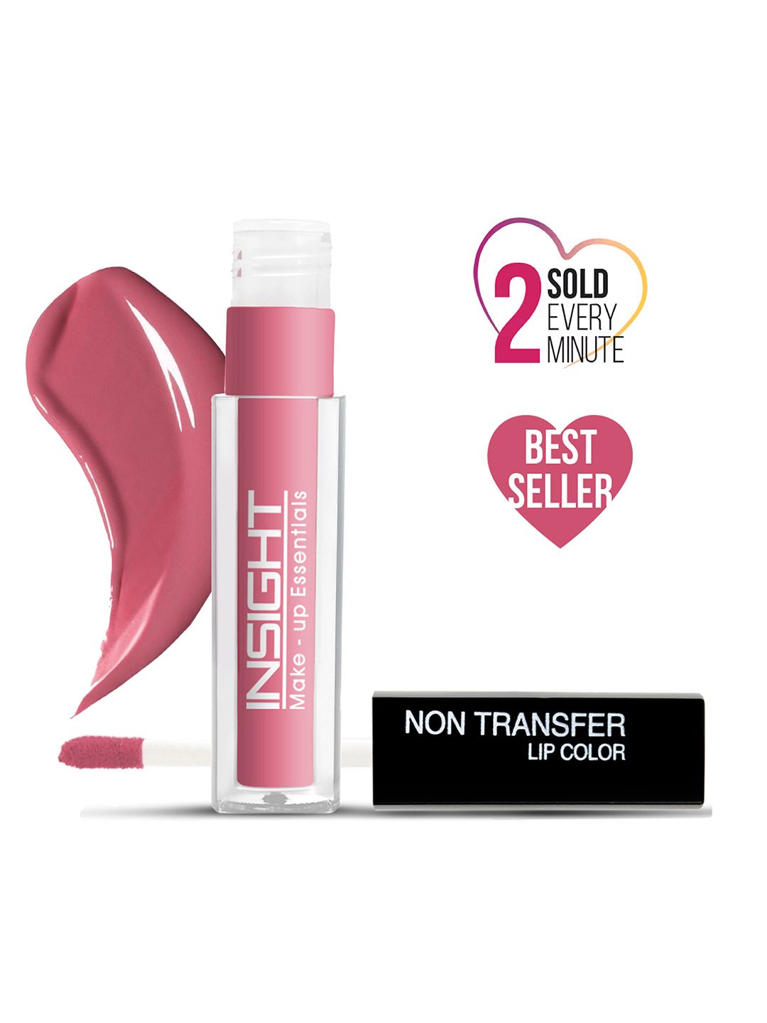 Insight Cosmetics Smudge Proof Mini Power Matte Lipcolor 4 ml - Ferocious Pink