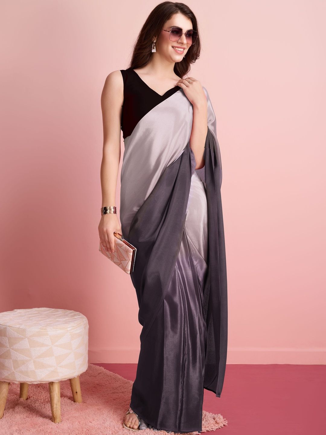 Ombre Ready To Wear Saree 7