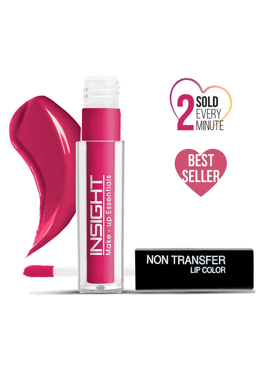 Insight Cosmetics Smudge Proof Mini Power Matte Lipcolor 4 ml - Satin Rose 07