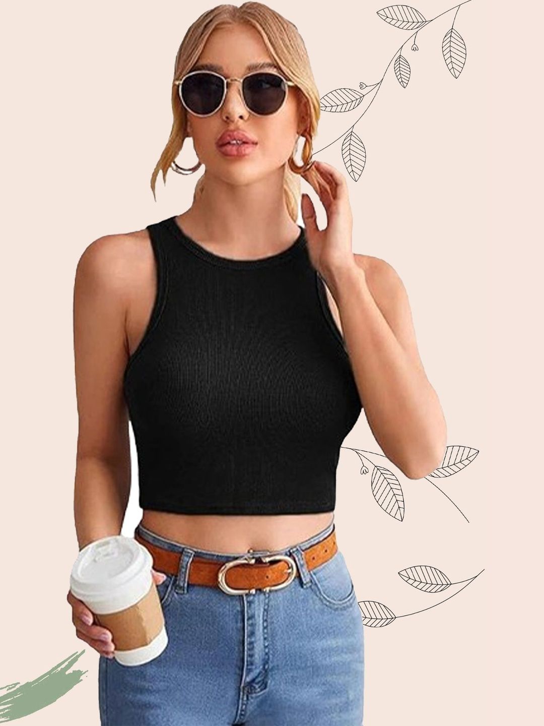 KIK33 Tank Crop Top