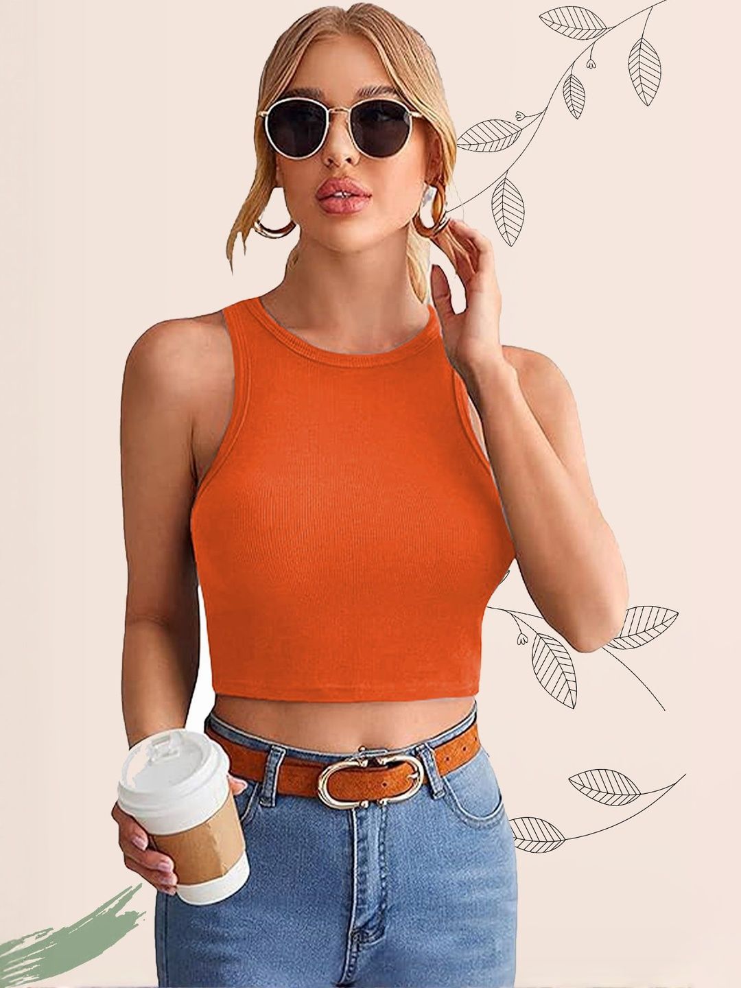 KIK33 Tank Crop Top