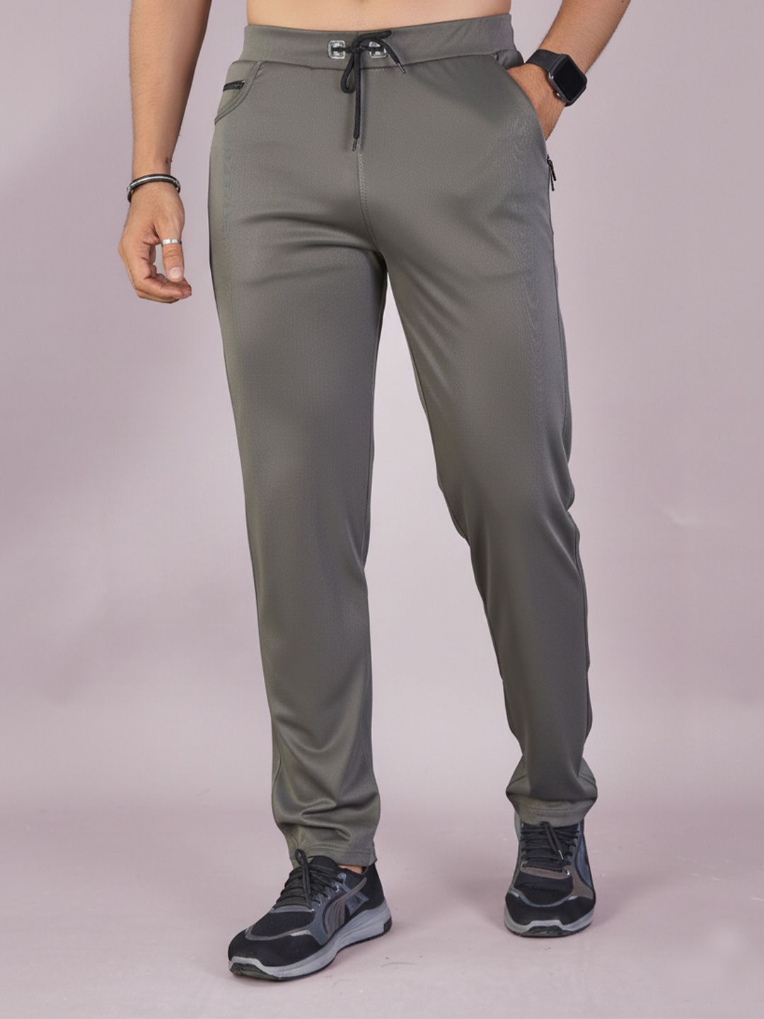 KAIDO Men Mid Rise Track Pants