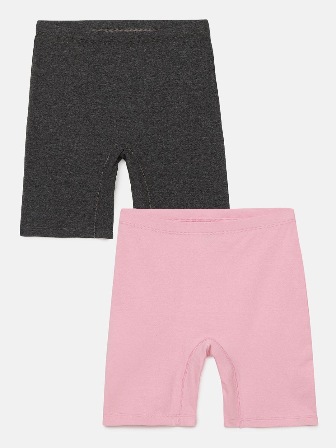 Buy Mackly Girls Pack Of 2  Mid Rise Boy Short Briefs With Innershorts -  - Apparel for Girls