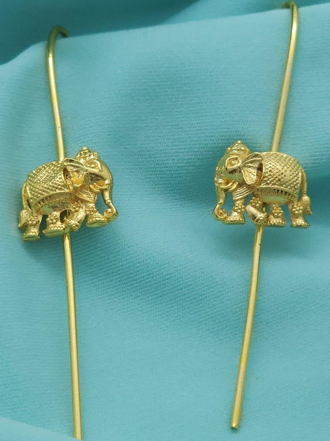 MISS ASTUTE Women Gold-Plated Brass  Earrings