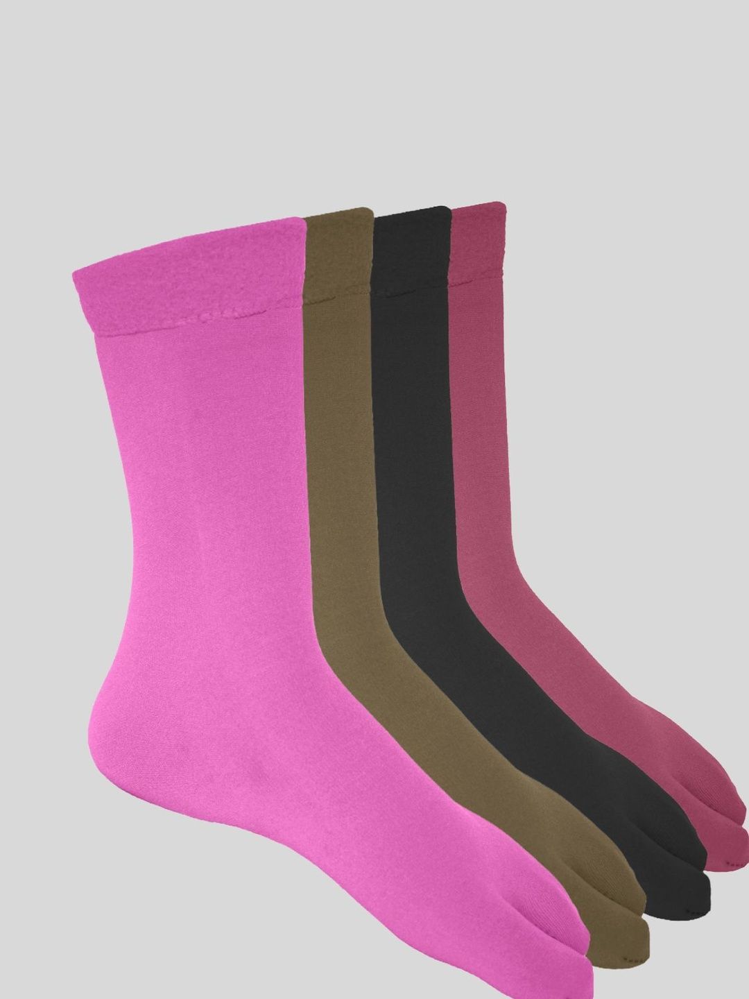 INDUS CLOUD Women 4 Pairs Wool Winter Socks