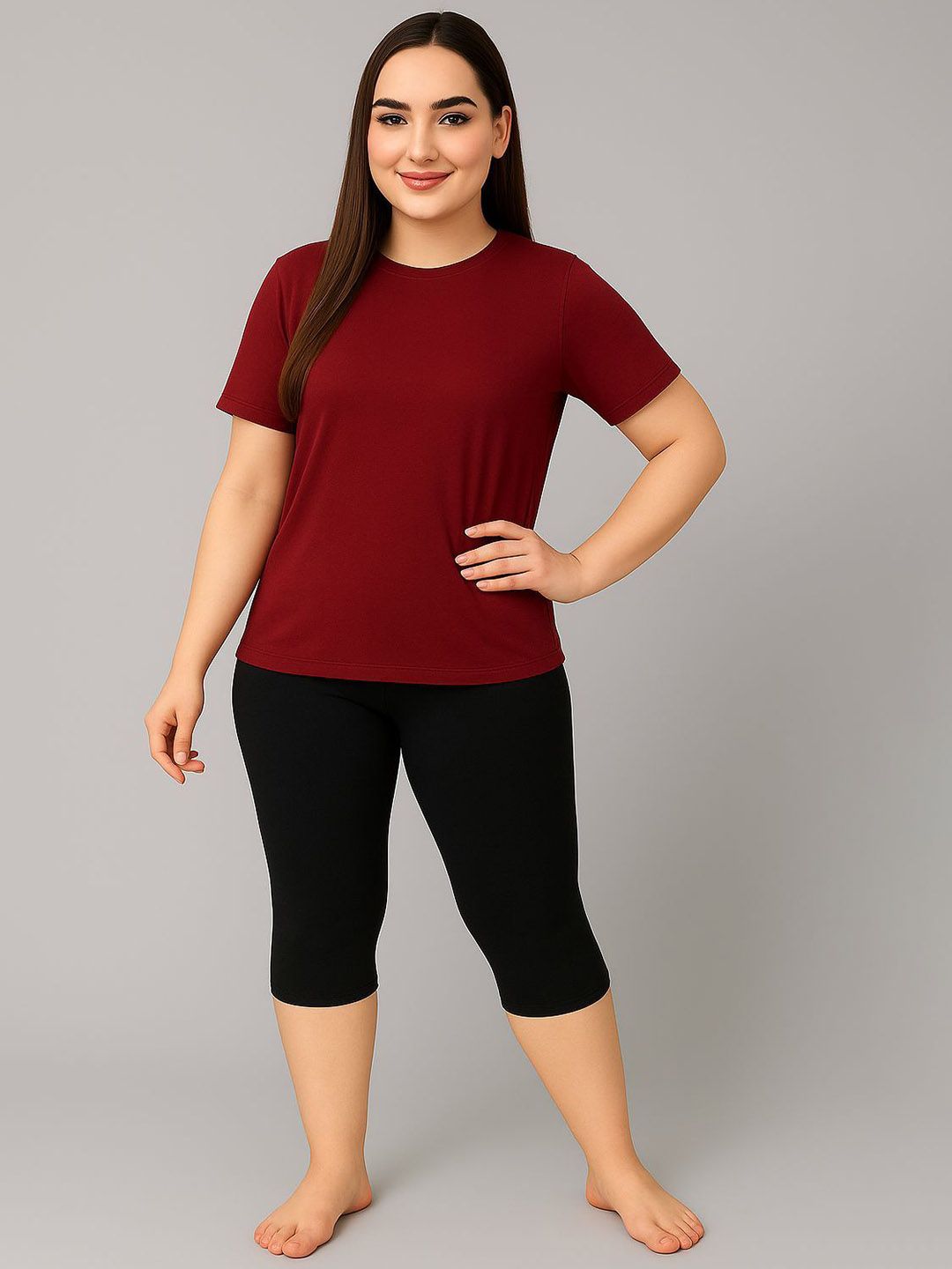 Apraa & Parma Round Neck Swimming Dress