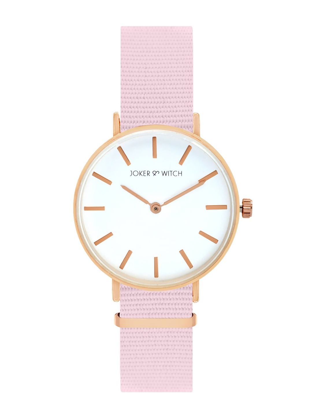 Buy JOKER & WITCH Women White & Pink Analogue Watch AMWW424 -  - Accessories for Women