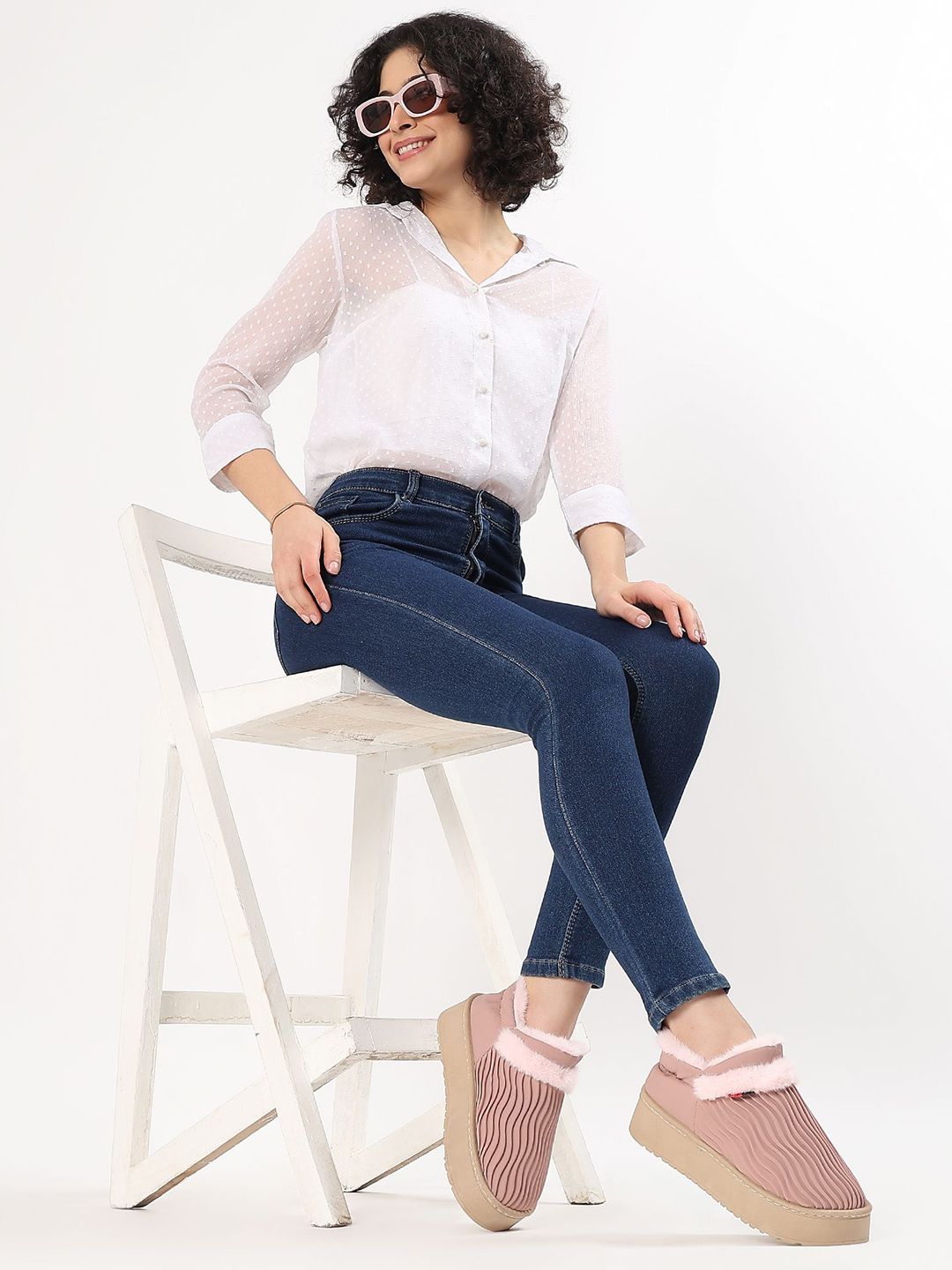 CASSIEY Women Casual Platform-Heeled Winter Boots