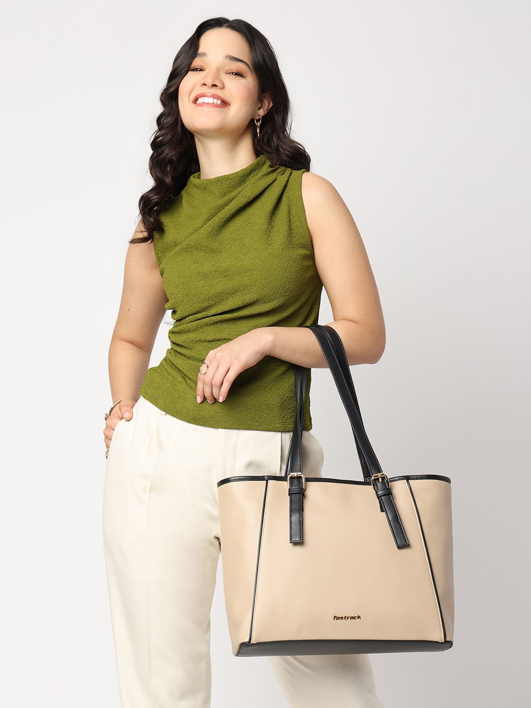 Fastrack Workflix Tote for Women Fits Upto 15" Laptop