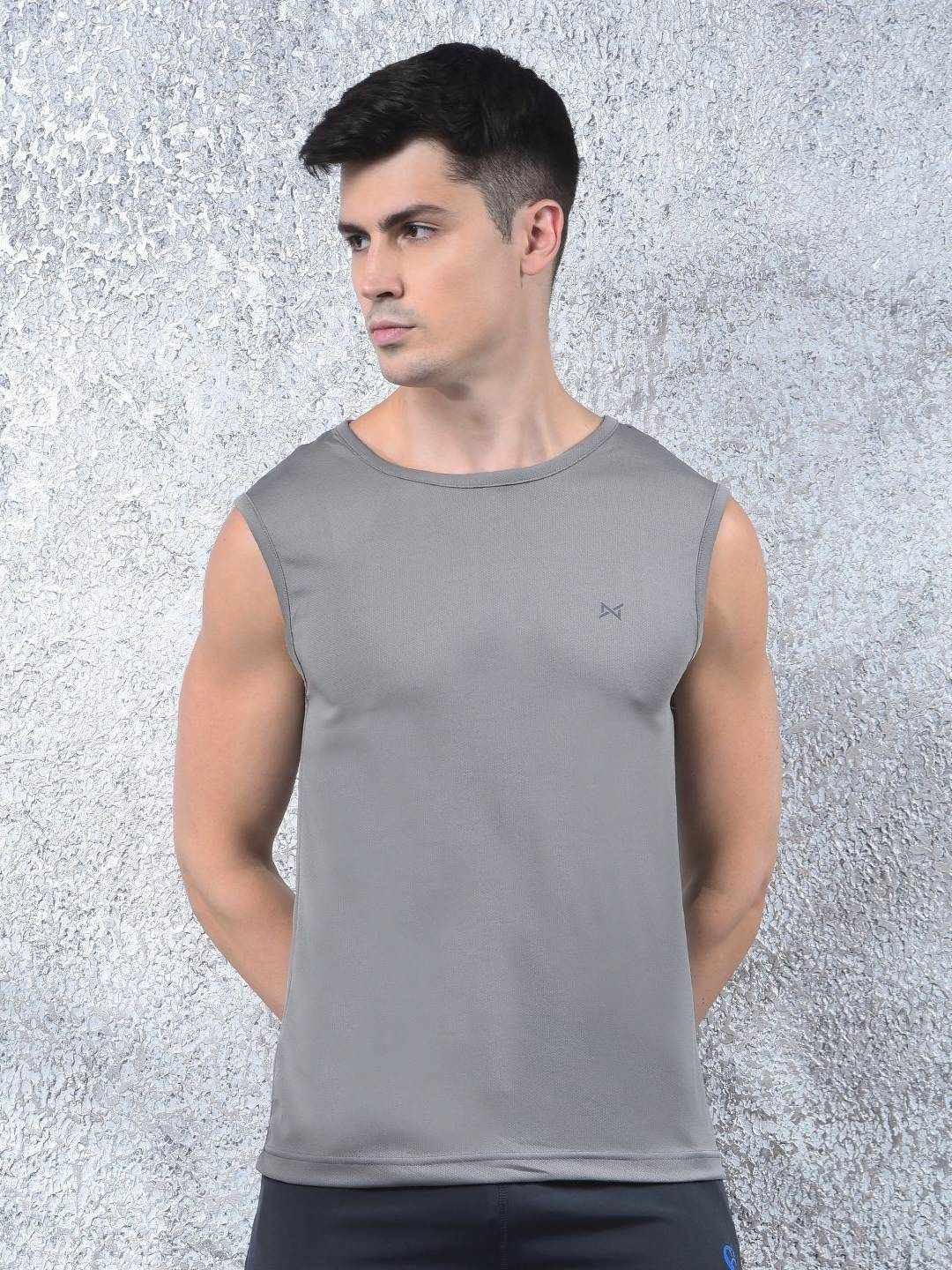Force NXT  Sleeveless Round Neck Anti Odour Sports T-shirt