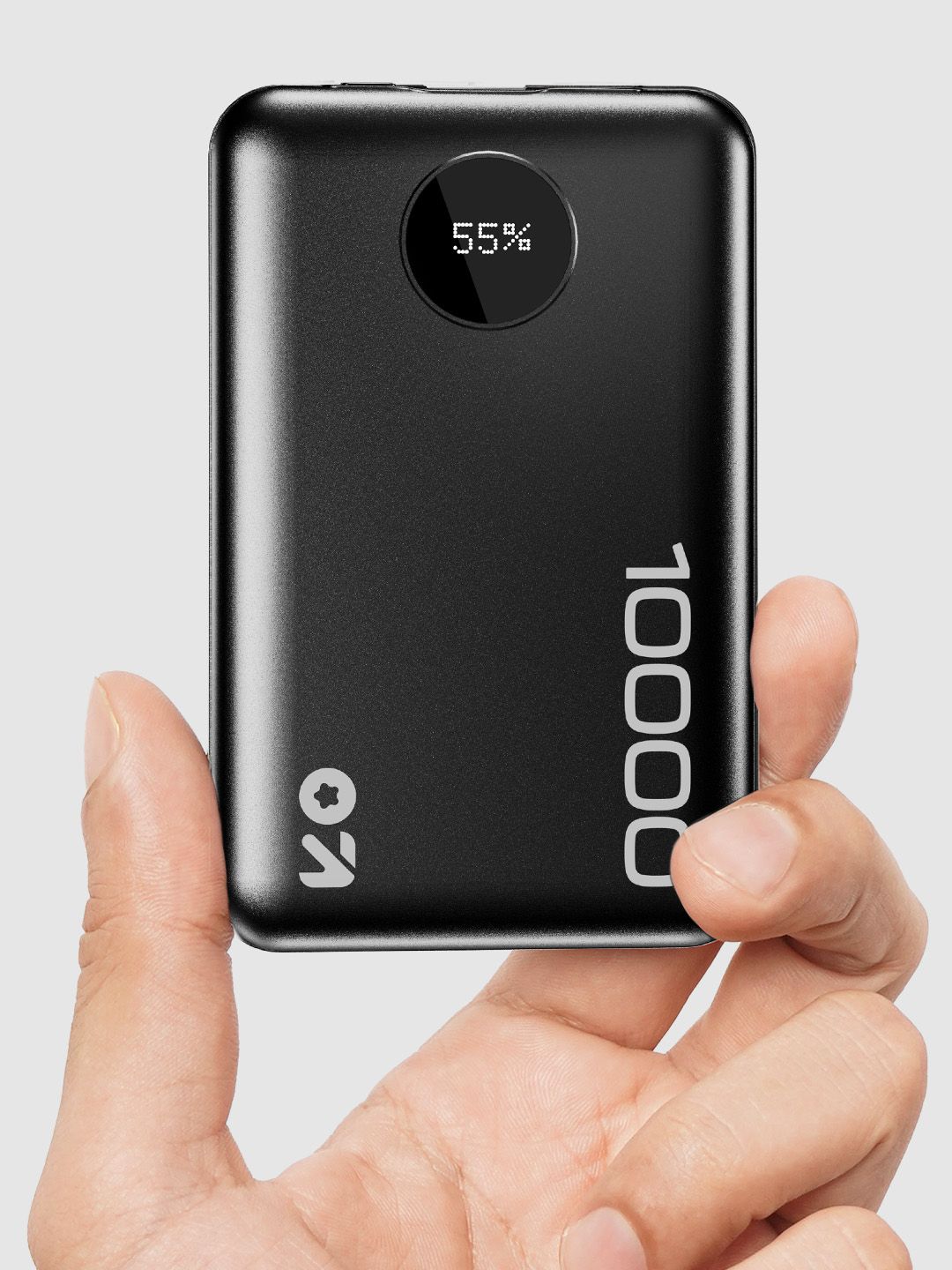 GOBOULT 10000 mAh 22.5 W Power Bank (Jet Black, Lithium Polymer, Fast Charging for Earbuds, Mobile)