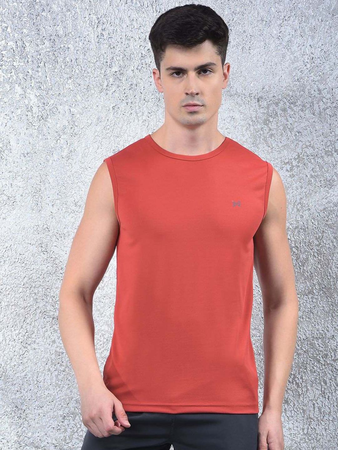 Force NXT Sleeveless Round Neck Anti Odour Sports T-shirt