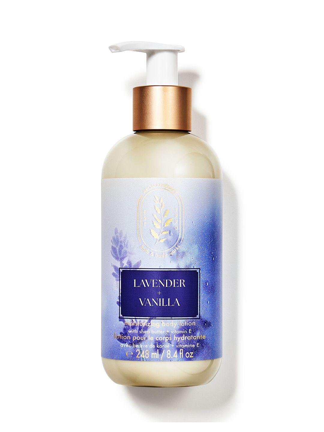 Buy Bath & Body Works Aromatherapy Lavender Vanilla Moisturizing Body Lotion   248ml -  - Personal Care for Unisex