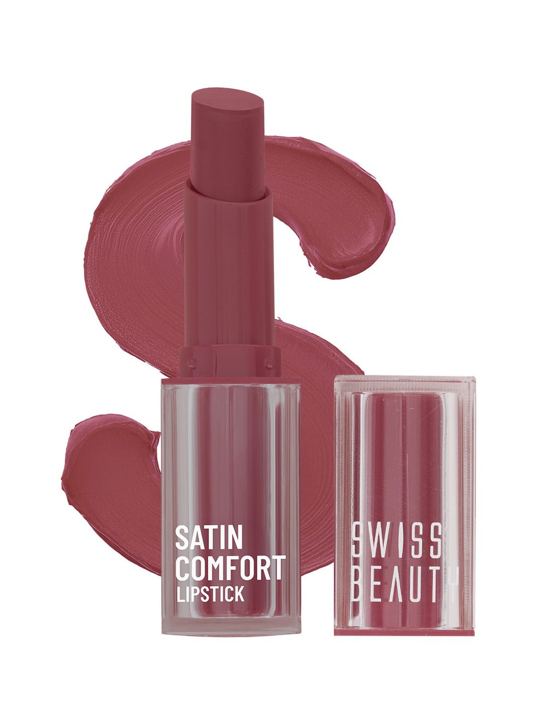 Buy SWISS BEAUTY Ultra Hydrating & Highly Pigmented Satin Comfort Lipstick   Vintage Pink 05 -  - Personal Care for Women