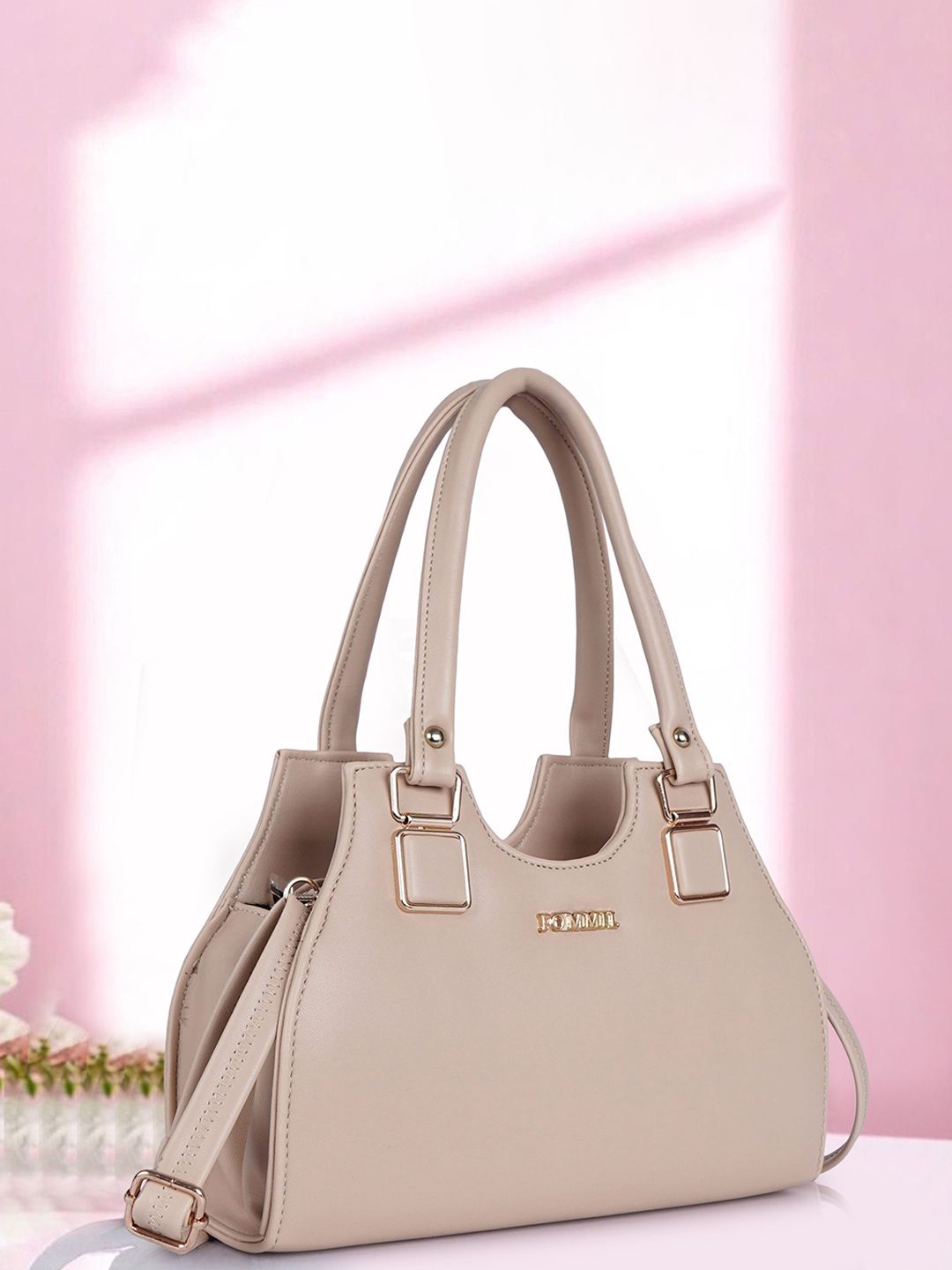 FOMMIL Embellished Crossbody Satchel
