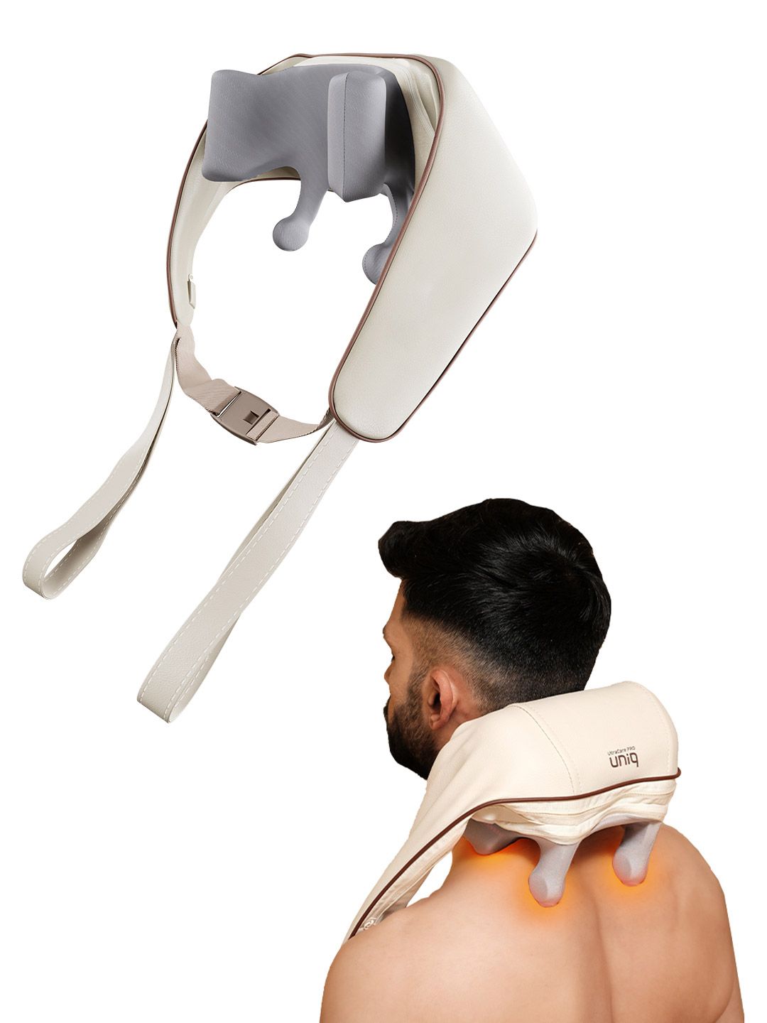 UltraCare PRO UNIQ Neck & Shoulder Massager With 4D Kneading Shiatsu Massage