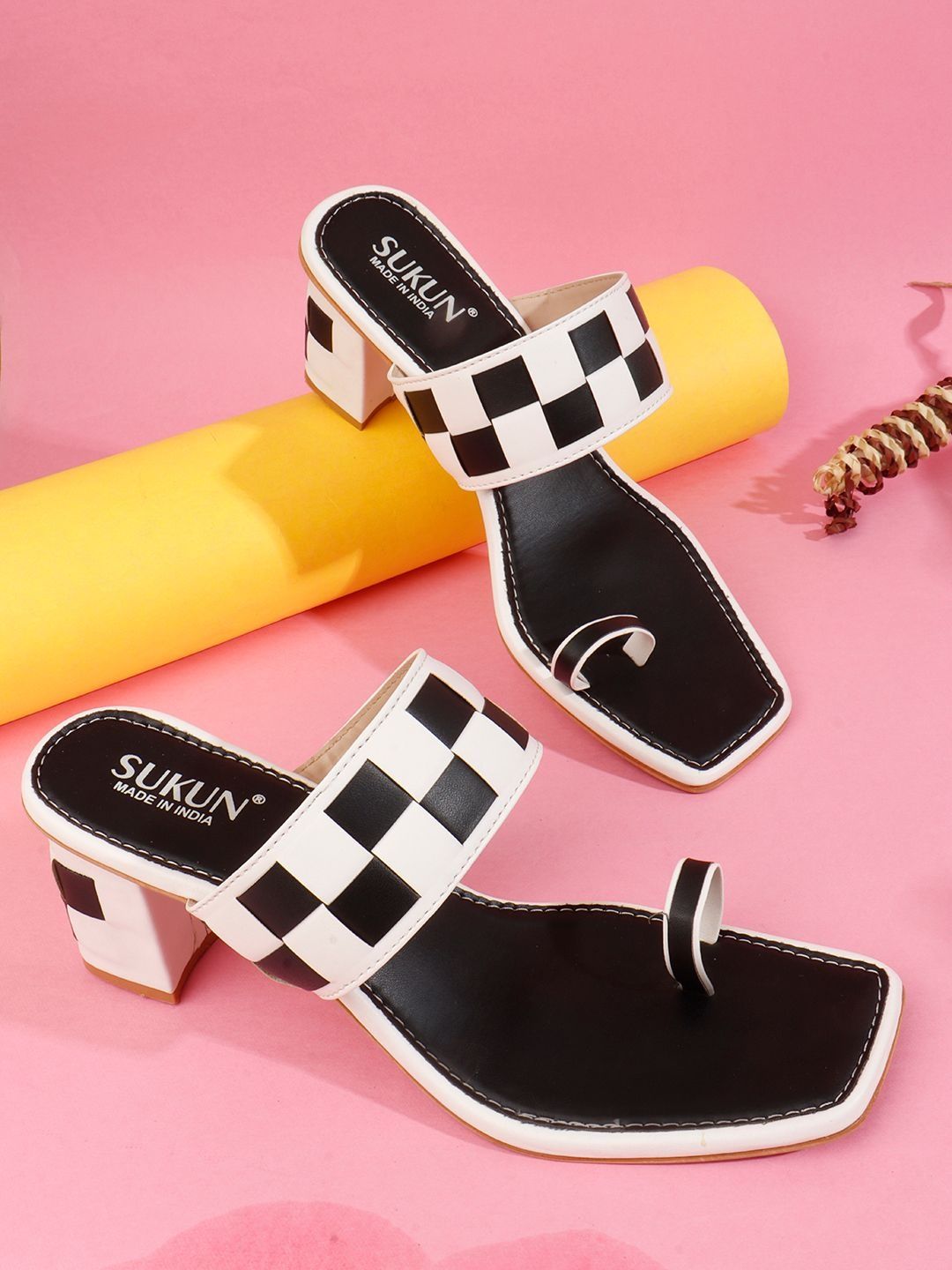 SUKUN Party Block Sandals