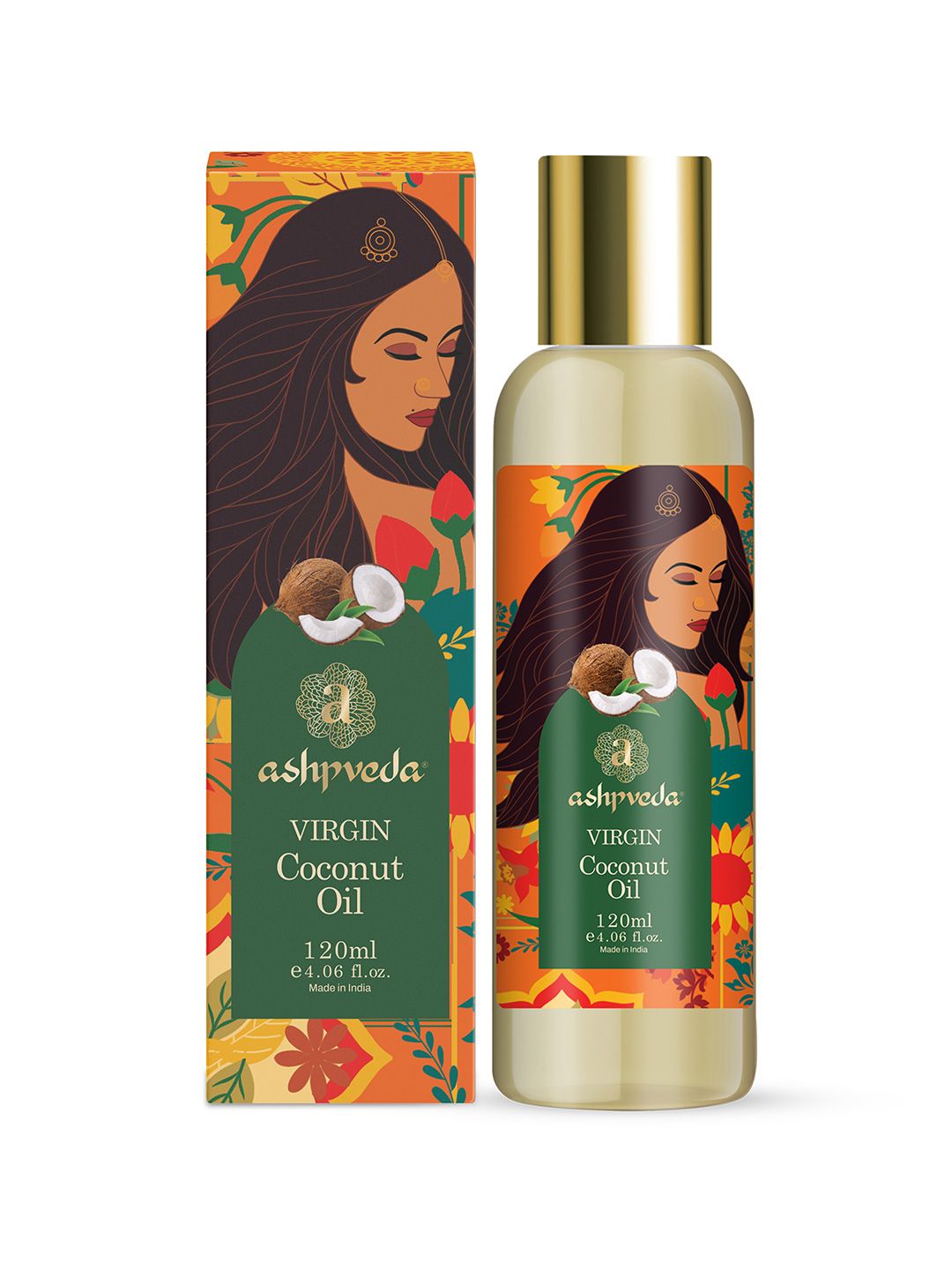 Buy ASHPVEDA Virgin Coconut Oil For Dryness & Itchy Scalp 120ml -  - Personal Care for Unisex