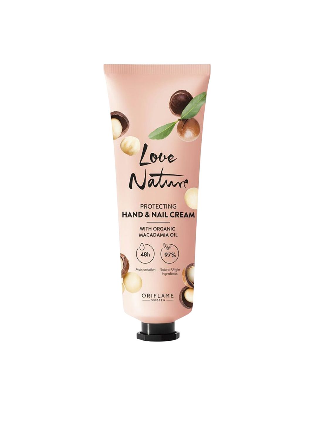 Oriflame Love Nature Protecting Hand & Nail Cream With Organic Macadamia Oil - 75 ml