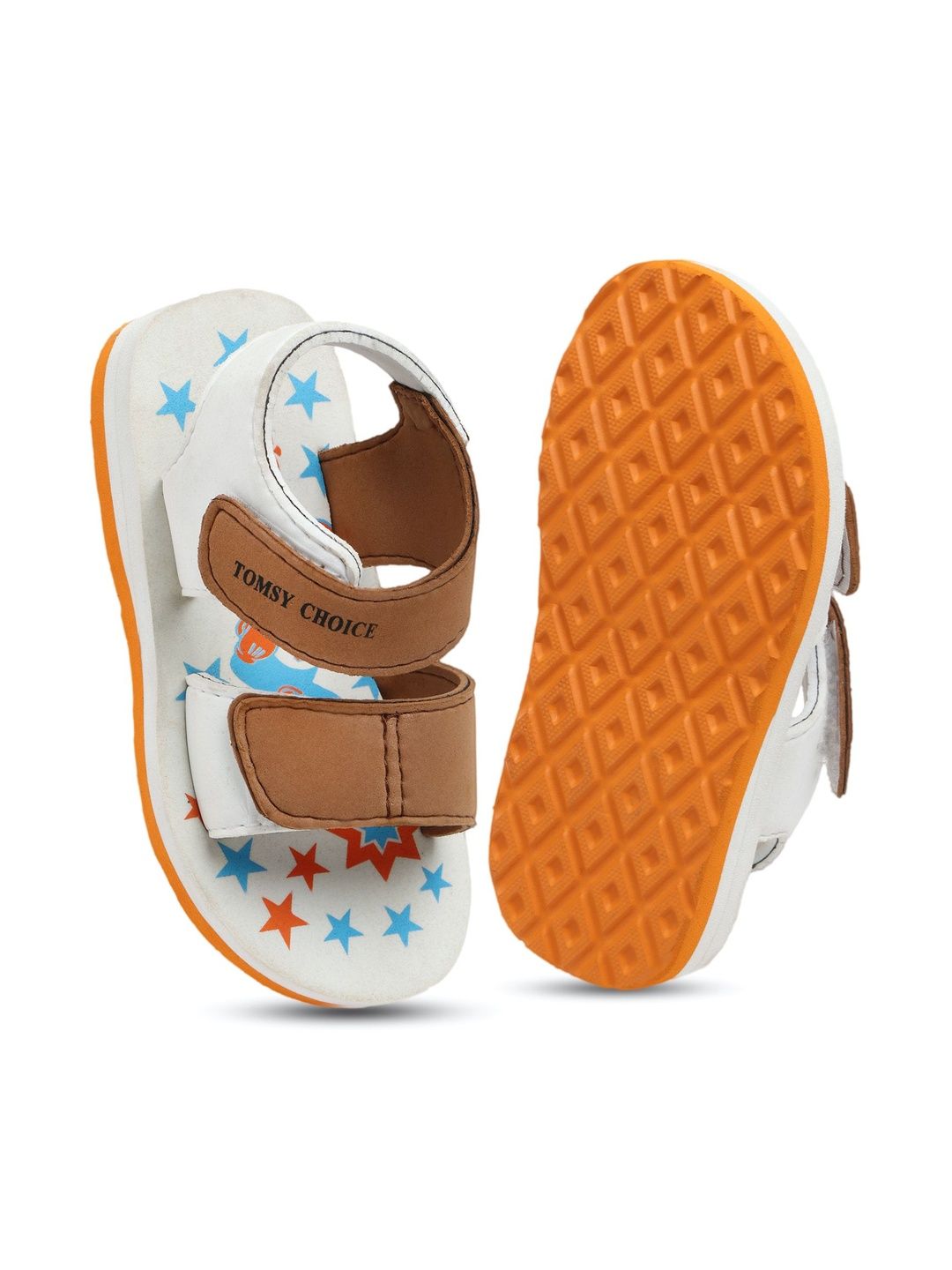 TOMSY CHOICE Kids Printed Thong Flip-Flops