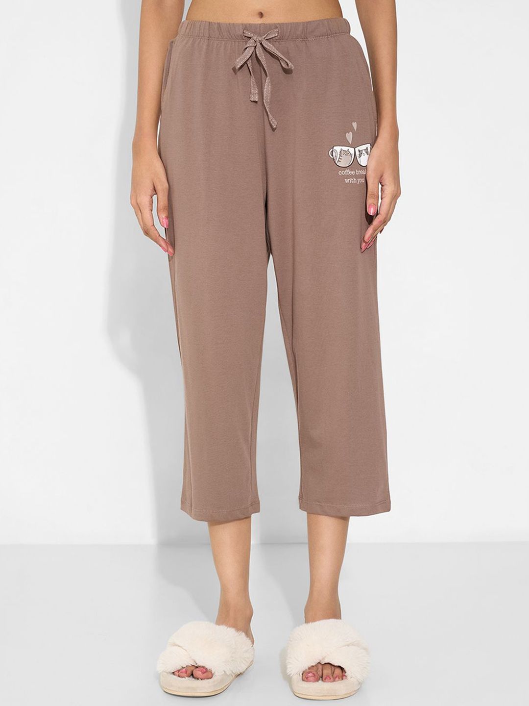 Dreamz by Pantaloons Women Printed Cotton Lounge Pants