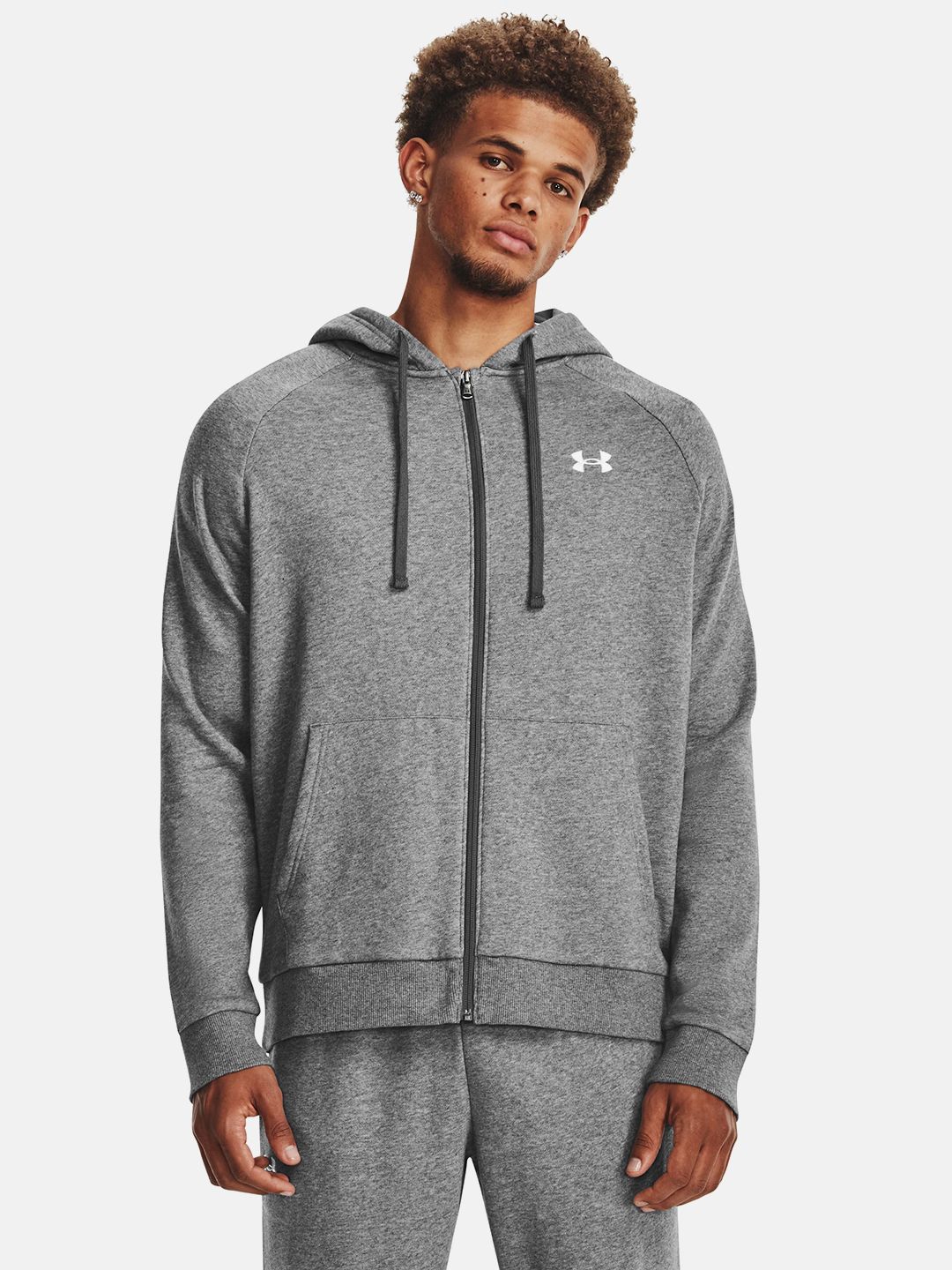UNDER ARMOUR Rival Full-Zip Hooded Sweatshirt