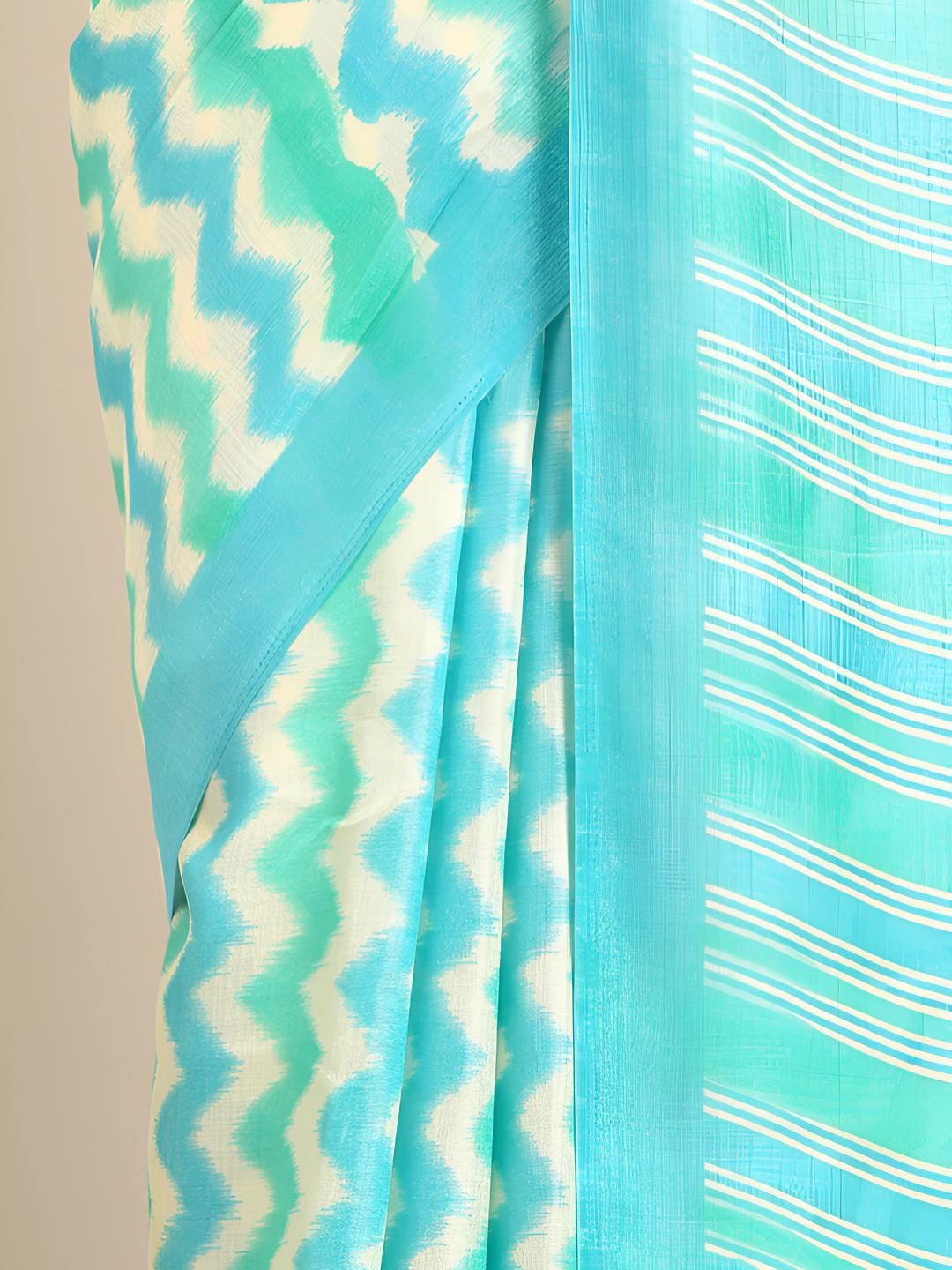 Woven Design Tussar Saree With Blouse Piece 5