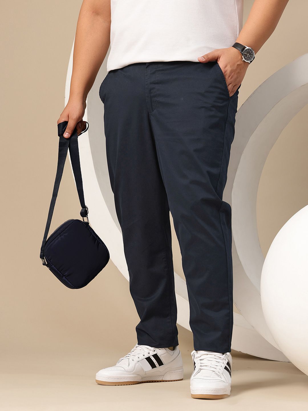 Sztori Men Plus Size Regular Fit Chinos