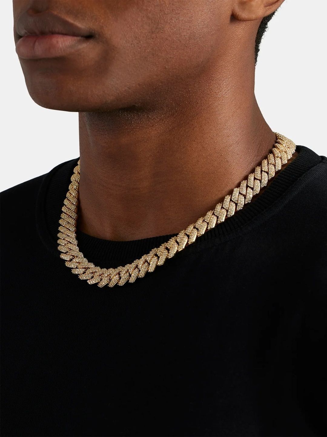 Safisha Men Brass Gold-Plated Necklace