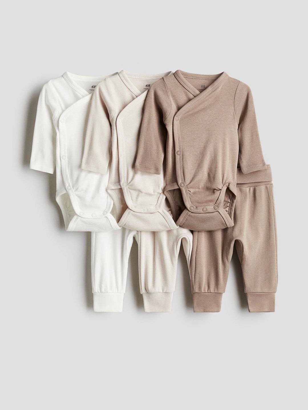 Buy H&M 6 Piece Bodysuit And Trousers Set -  - Apparel for Boys