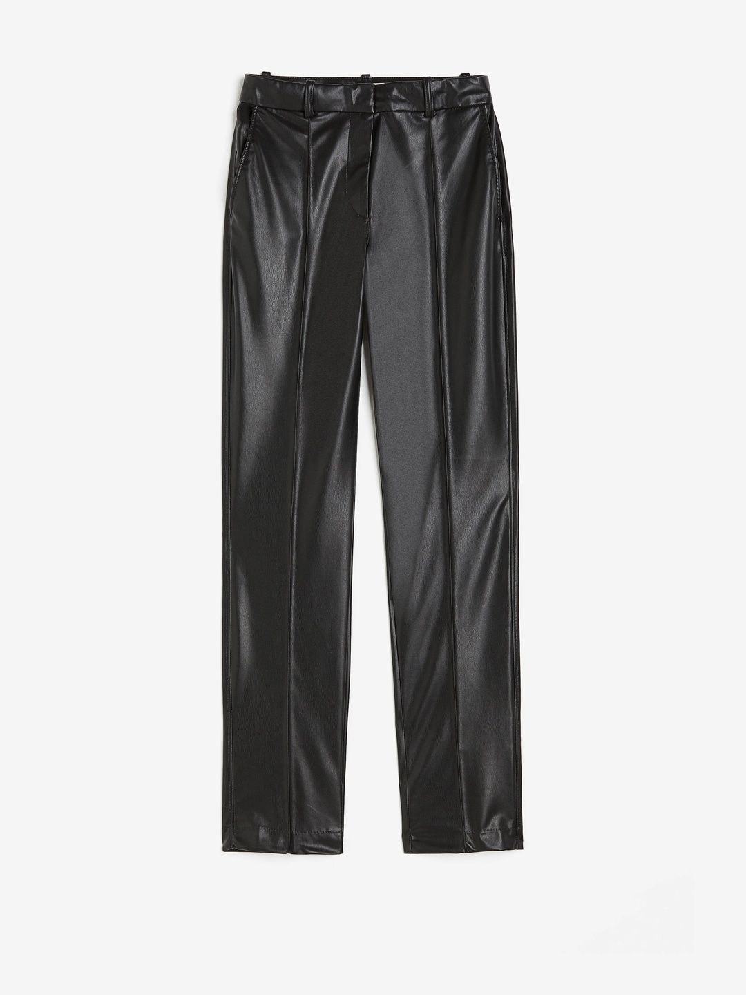 H&M Slim Coated Trousers