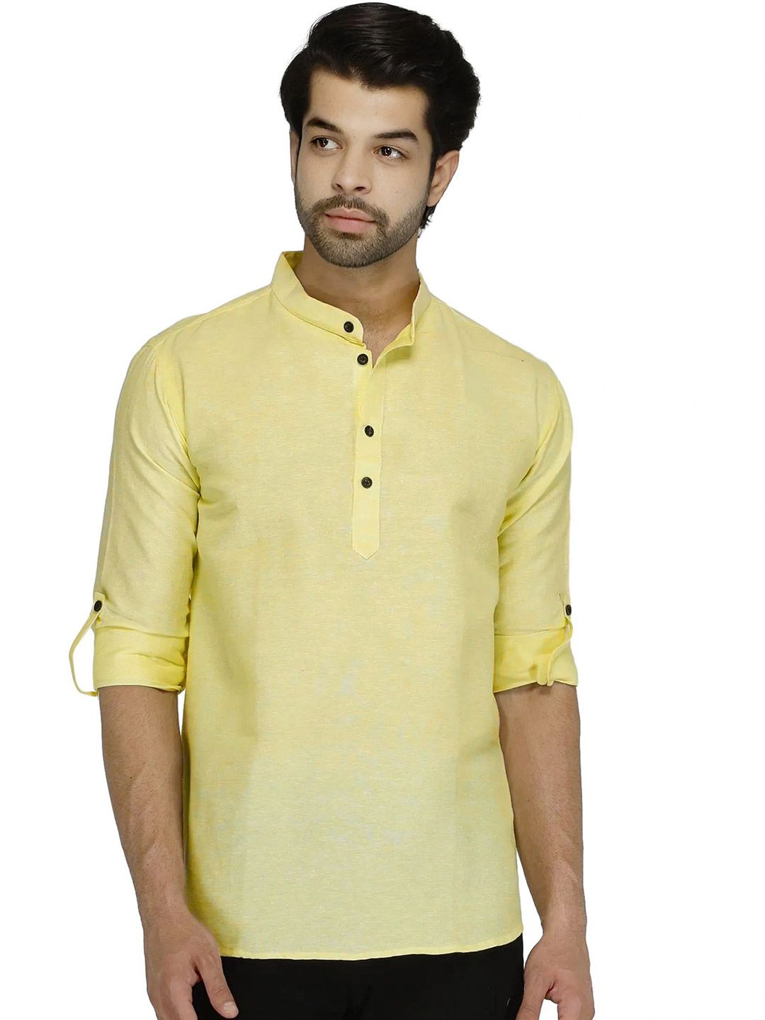 Aaryavar Men Solid Festive Straight Kurta