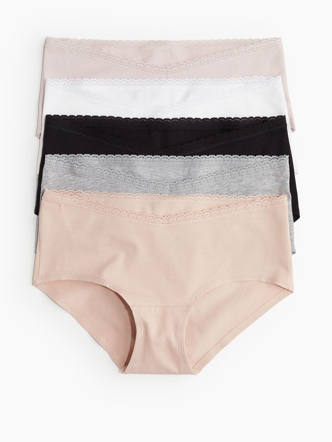 H&M MAMA 5-Pack Hipster Briefs