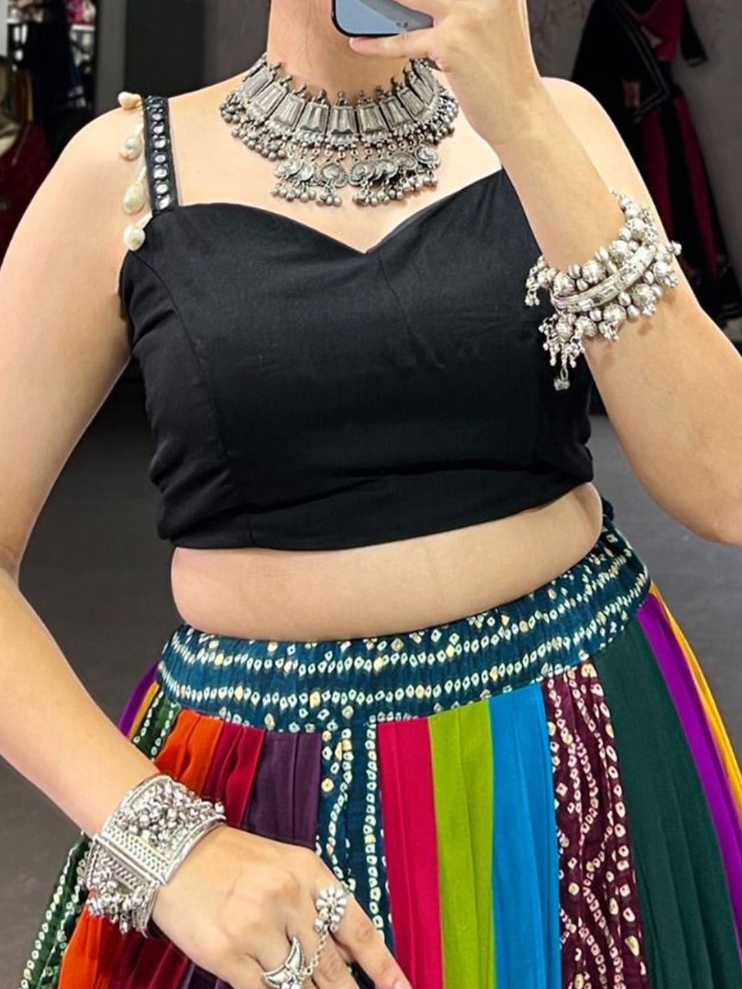 Ready to Wear Lehenga & Unstitched Blouse 5