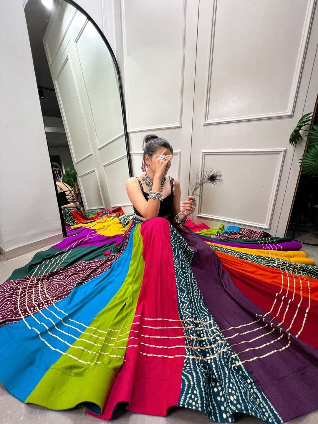 Ready to Wear Lehenga & Unstitched Blouse 4