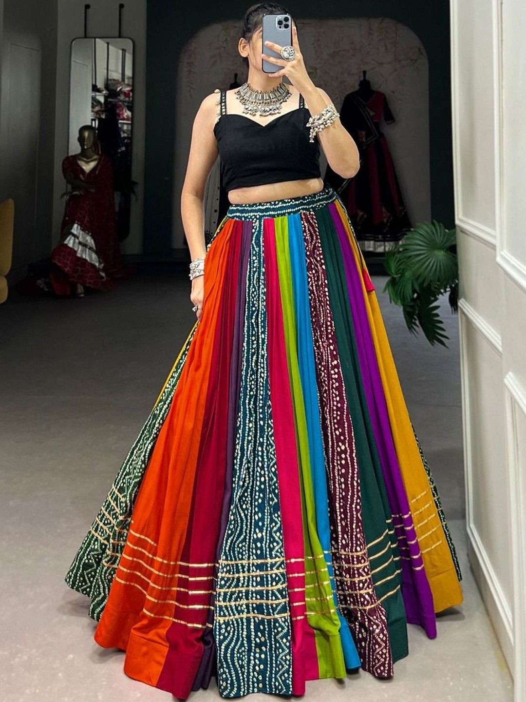 Ready to Wear Lehenga & Unstitched Blouse