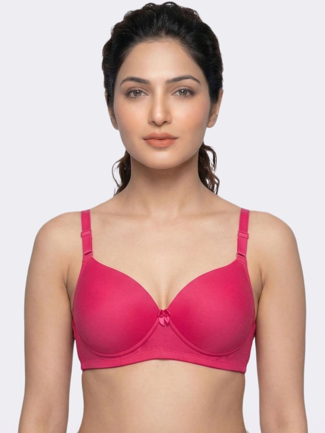 Invisifit Polyamide Maximiser Level 2 Padding 3/4th Coverage Push-Up Bra