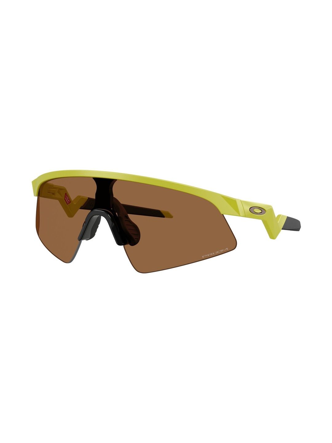 Oakley Junior Unisex Kids Brown Rectangle Sunglasses with