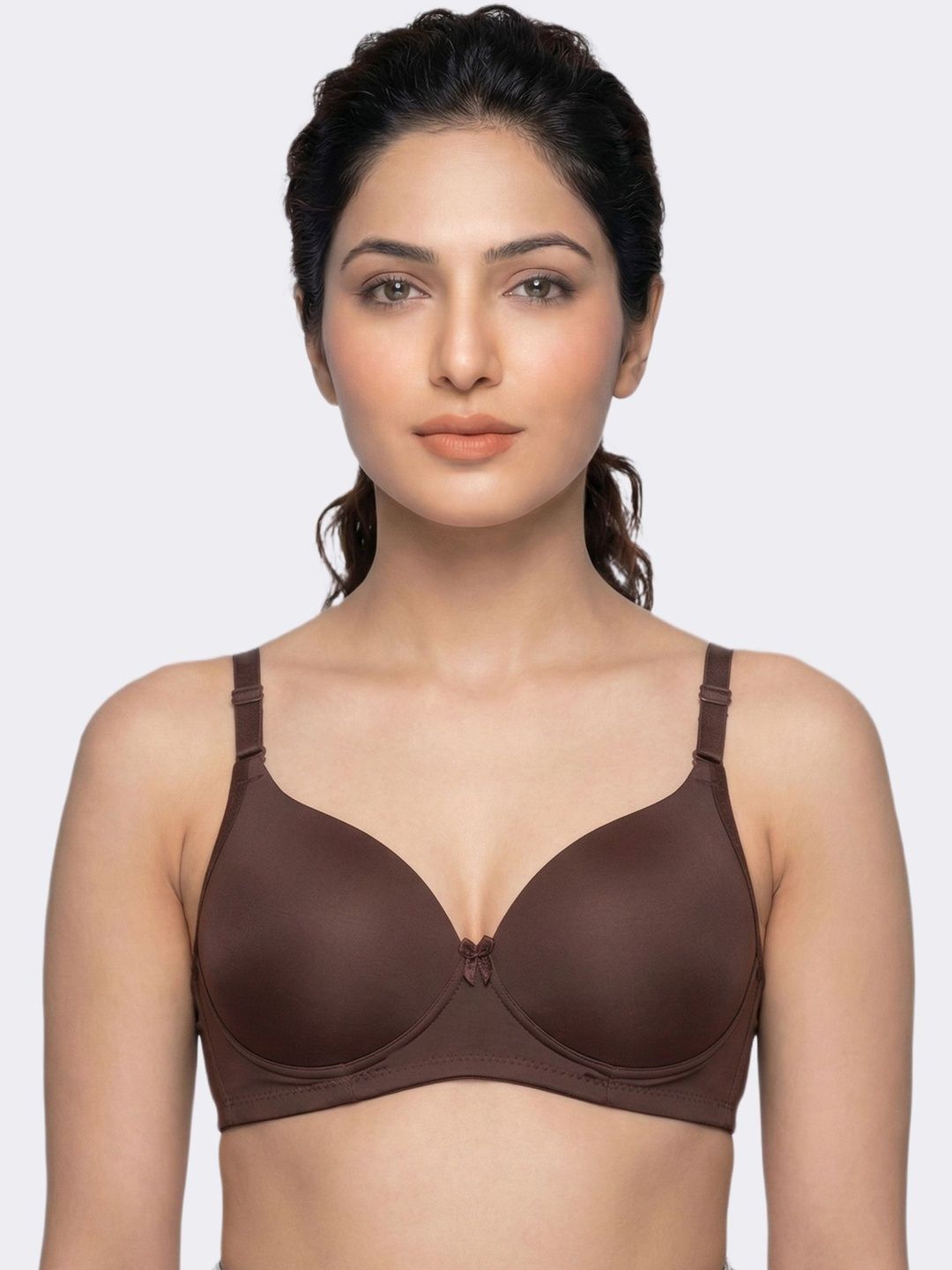 Invisifit Polyamide Maximiser Level 2 Padding 3/4th Coverage Push-Up Bra