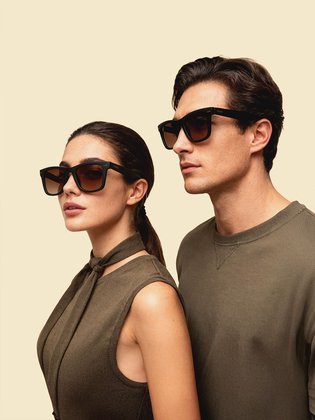 Buy IDEE Unisex Oval Sunglasses With Polarised And UV Protected Lens IDS3071C6PSG -  - Accessories for Unisex